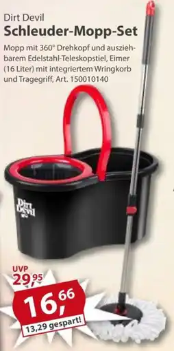 Sonderpreis Baumarkt Dirt Devil Schleuder-Mopp-Set Angebot