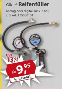 Sonderpreis Baumarkt Güde Reifenfüller Angebot