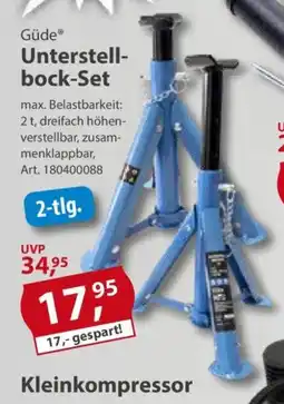 Sonderpreis Baumarkt Güde Unterstellbock-Set Angebot