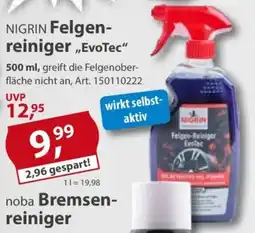 Sonderpreis Baumarkt NIGRIN Felgenreiniger „EvoTec" Angebot