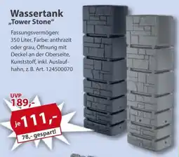 Sonderpreis Baumarkt Wassertank ,,Tower Stone" Angebot