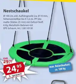 Sonderpreis Baumarkt Nestschaukel Angebot
