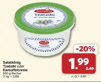 Famila Nord West Salatkönig Tzatziki oder Kartoffelcreme Angebot