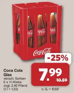 Famila Nord West Coca Cola Glas Angebot