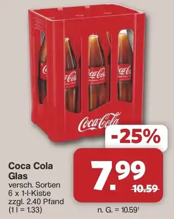 Famila Nord West Coca Cola Glas Angebot