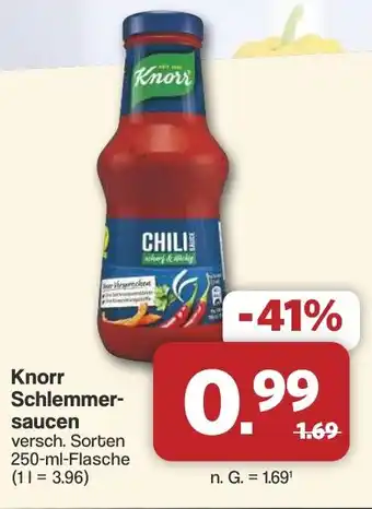 Famila Nord West Knorr Schlemmersaucen Angebot