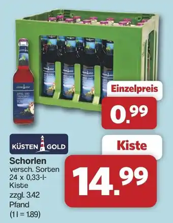 Famila Nord West KÜSTEN GOLD Schorlen Angebot