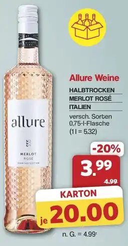 Famila Nord West Allure Weine Angebot
