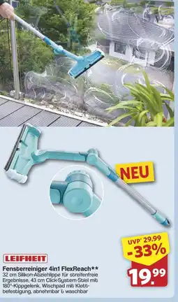 Famila Nord West LEIFHEIT Fensterreiniger 4in1 FlexReach Angebot