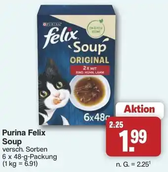 Famila Nord West Purina Felix Soup Angebot
