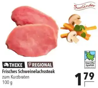 CITTI Markt Frisches Schweinelachssteak Angebot