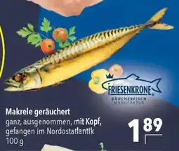 CITTI Markt FRIESENKRONE Makrele geräuchert Angebot
