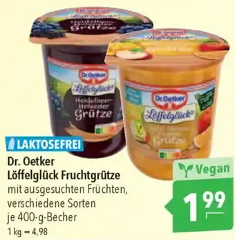 CITTI Markt Dr. Oetker Löffelglück Fruchtgrütze Angebot