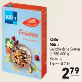 CITTI Markt Kölln Müsli Angebot