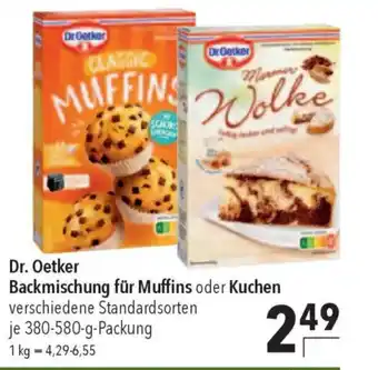CITTI Markt Dr. Oetker Backmischung für Muffins oder Kuchen Angebot