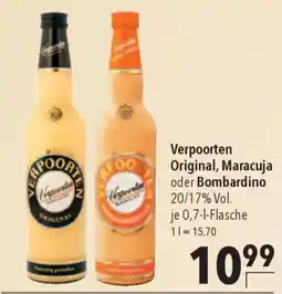 CITTI Markt Verpoorten Original, Maracuja oder Bombardino Angebot