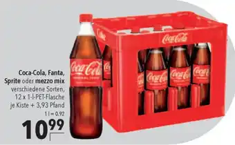 CITTI Markt Coca-Cola, Fanta, Sprite oder mezzo mix Angebot