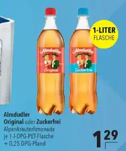 CITTI Markt Almdudler Original oder Zuckerfrei Alpenkräuterlimonade Angebot