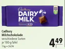 CITTI Markt Cadbury Milchschokolade Angebot