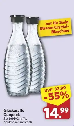 Famila Nord West Glaskaraffe Duopack Angebot