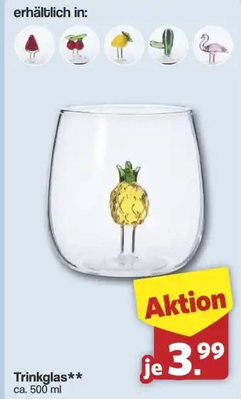 Famila Nord West Trinkglas Angebot