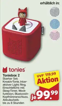 Famila Nord West tonies Toniebox 2 Starter Set Angebot