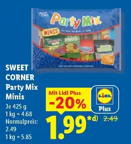 Lidl SWEET CORNER Party Mix Minis Angebot