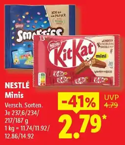Lidl NESTLÉ Minis Angebot