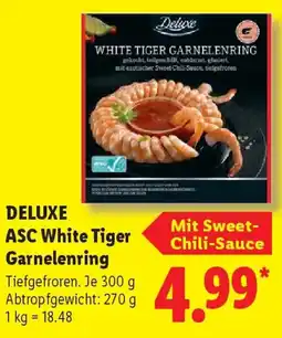 Lidl DELUXE ASC White Tiger Garnelenring Angebot