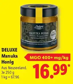 Lidl DELUXE Manuka Honig Angebot