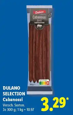 Lidl DULANO SELECTION Cabanossi Angebot