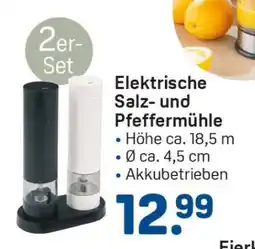 Rossmann Elektrische Salz- und Pfeffermühle Angebot