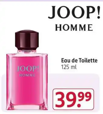 Rossmann JOOP! HOMME Eau de Toilette 125 ml Angebot