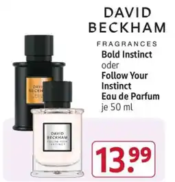 Rossmann Bold Instinct oder Follow Your Instinct Eau de Parfum je 50 ml Angebot