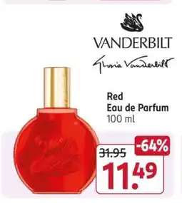 Rossmann VANDERBILT Red Eau de Parfum 100 ml Angebot