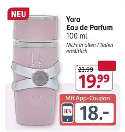 Rossmann Yara Eau de Parfum 100 ml Angebot