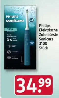 Rossmann Philips Elektrische Zahnbürste Sonicare 3100 Angebot
