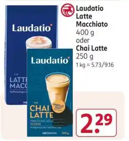 Rossmann Laudatio Latte Macchiato oder Chai Latte Angebot