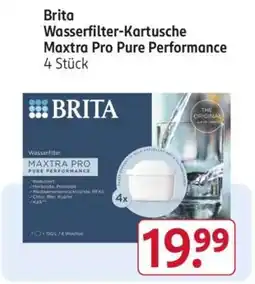 Rossmann Brita Wasserfilter-Kartusche Maxtra Pro Pure Performance 4 Stück Angebot