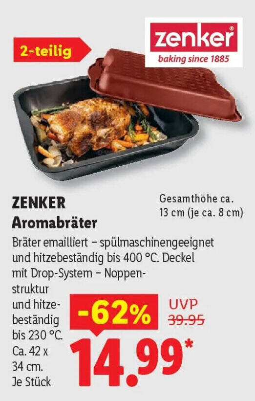 ZENKER Aromabräter Angebot bei Lidl