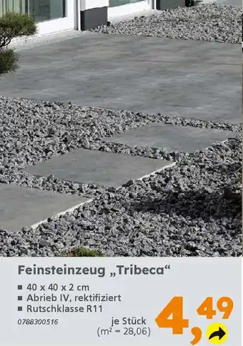 Globus Baumarkt Feinsteinzeug,,Tribeca" Angebot