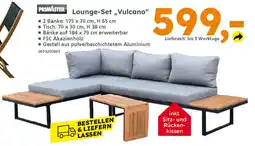 Globus Baumarkt PRIMASTER Lounge-Set „Vulcano" Angebot