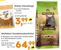 Globus Baumarkt Wolfsblut Hundetrockenfutter Angebot