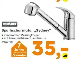 Globus Baumarkt PRIMASTER Spültischarmatur „Sydney" Angebot