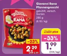 Netto Marken-Discount Giovanni Rana Pfannen-Gnocchi Angebot