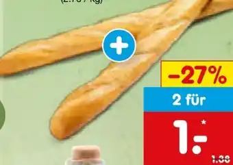 Netto Marken-Discount Netto Backstube Weizenbaguette Angebot