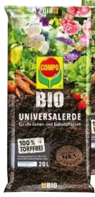 BayWa Bau & Garten Compo Bio-Universalerde Angebot