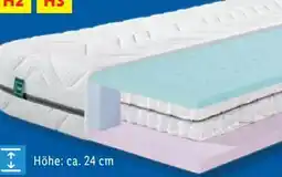 Lidl f.a.n. 7-Zonen-Tonnen-taschenfederkern-Matratze Flex Side Clima T Angebot