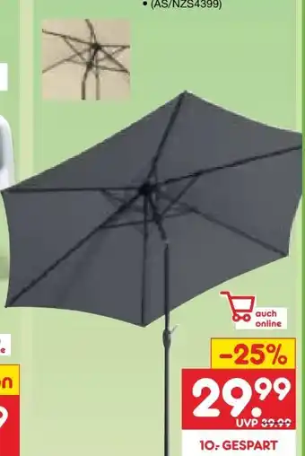 Netto Marken-Discount Schneider Schirme Sonnenschirm Angebot