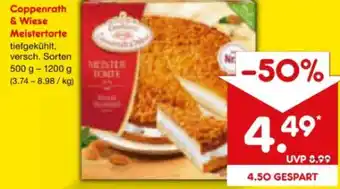 Netto Marken-Discount Coppenrath & Wiese Meister Torte Angebot